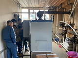 11-大连冰山集团1000平厂房供暖--100KW生物质热水锅炉维修.jpg